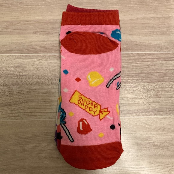 Charms Blow Pop Bubble Gum Candy Sucker Lollipop Ankle Socks Bundle Set - Picture 10 of 15